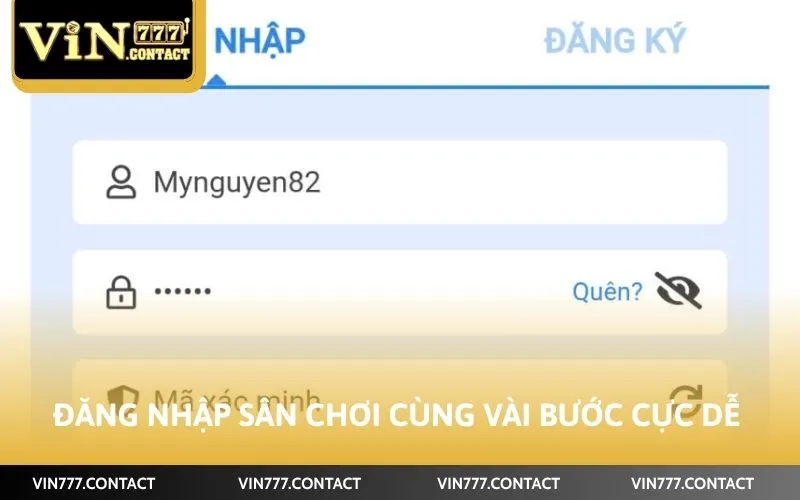 Cách Chơi Tại Vin777 Mới Nhất Năm 2026 Cho Tân Thủ 3 Đăng nhập sân chơi cùng vài bước cực dễ
